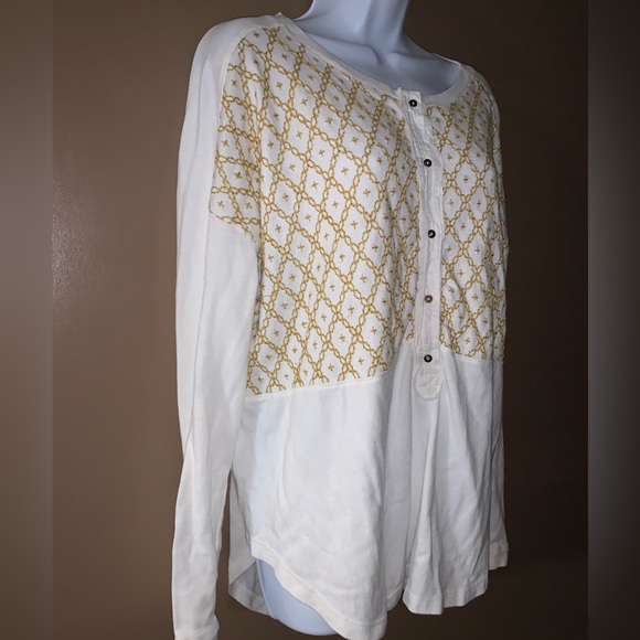 We The Free by Free People womens top light cardigan button up size small S NWOT - Picture 2 of 5